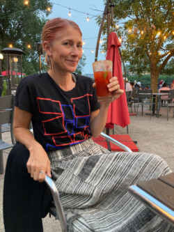 Amanda Putz from Canada ikat-skirt